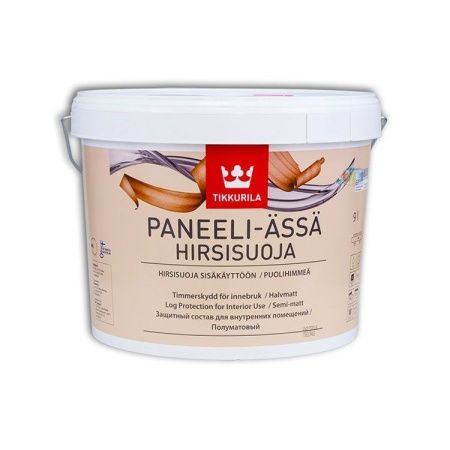 Защитный состав Tikkurila Paneeli-Assa hirsisuoja, 9 л