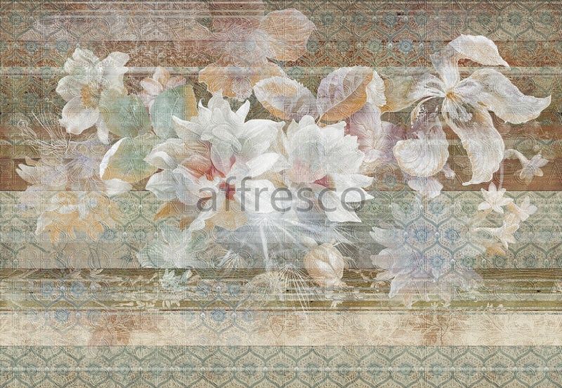 Пионы в орнаменте, арт. ID136277