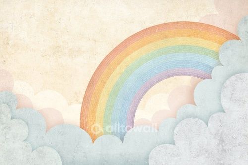 Фреска Текстурная радуга