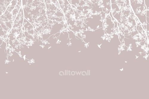 Фреска Цветущий сад-2