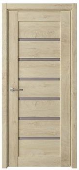 Дверь Мальта ширина 60 см ЦПЛ ТЛ Стекло мателюкс бронза