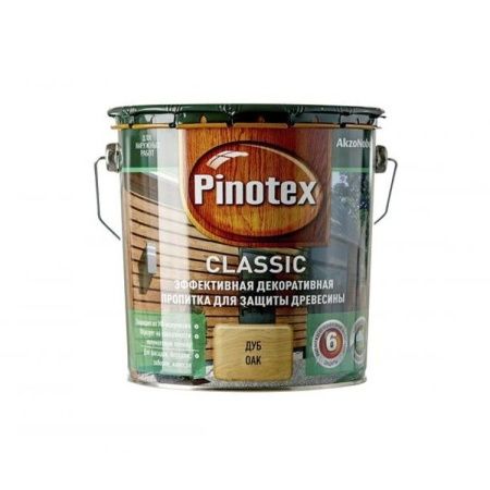 Пропитка Pinotex Classic (Светлый Дуб), 2,7 л