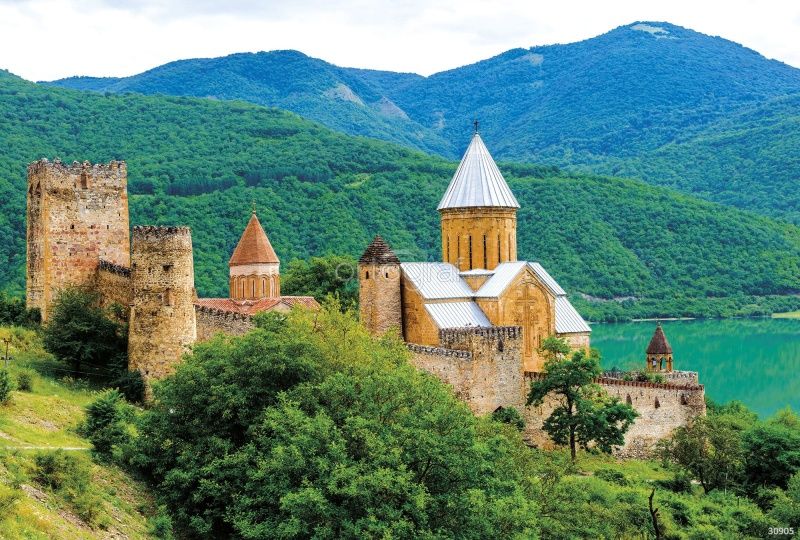 Фреска Крепость Ананури Art.30905