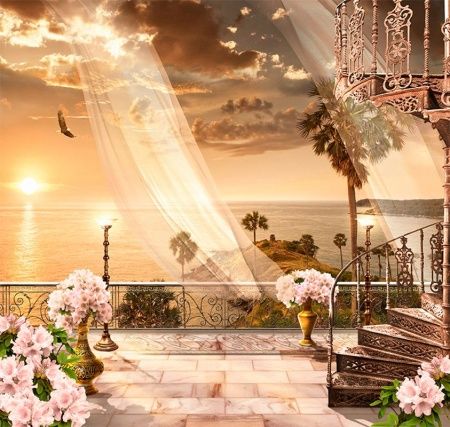 Фреска Современный Графический Дизайн 44483