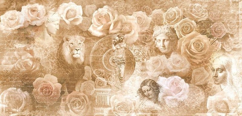 Фреска Цветы, цветочная коллекция арт. k_003-2