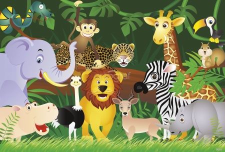 Звери в джунглях Art.859