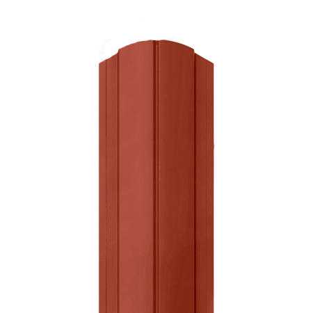 Металлический штакетник Ral 3011 0.40 см. П-профиль