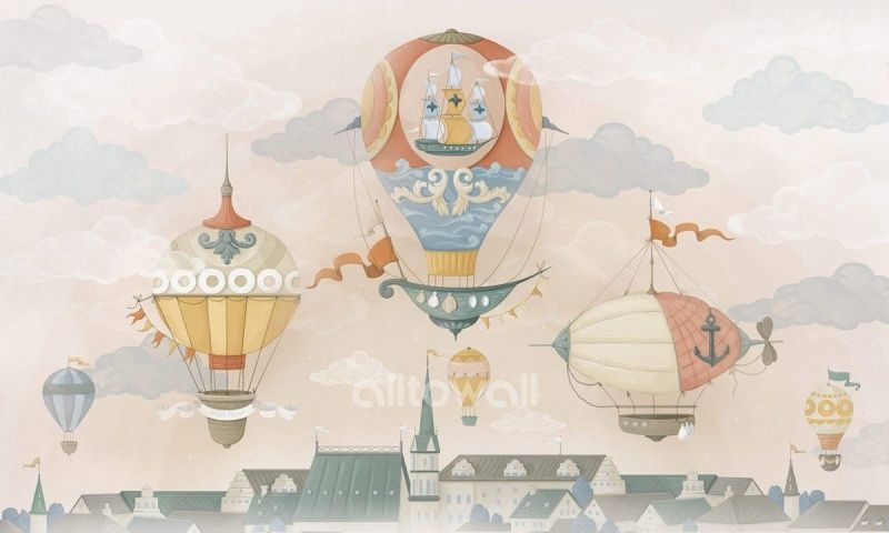 Полёт над городом