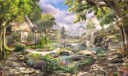 Фреска Современный Графический Дизайн 44224