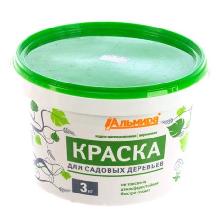 Краска для садовых деревьев 3 кг