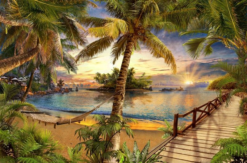 Фреска Современный Графический Дизайн 50036