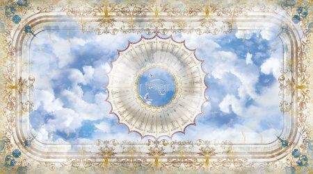 Свод с голубями Art.4795