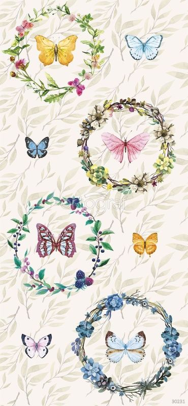 Южные бабочки и растения Art.30231