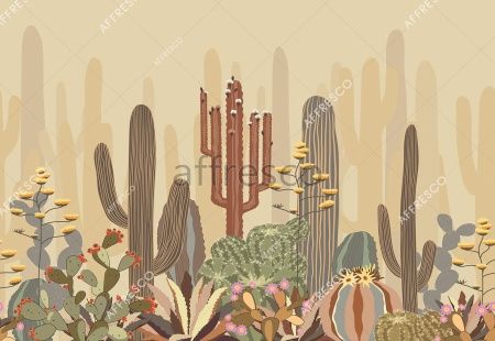 Заросли кактусов, арт. ID139432