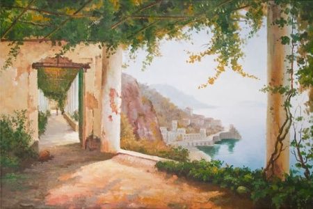 Фреска Город, Архитектура