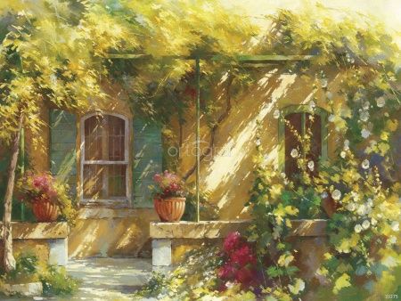 "Уютный дворик" Йоханн Мессели Art.33275