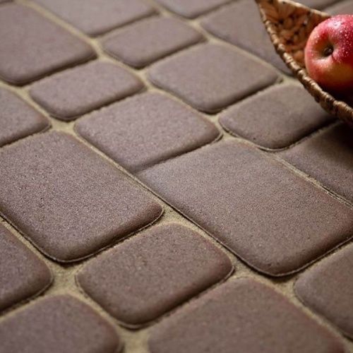 Тротуарная плитка STEINGOT Классика Коричневая Верхний прокрас 60 мм