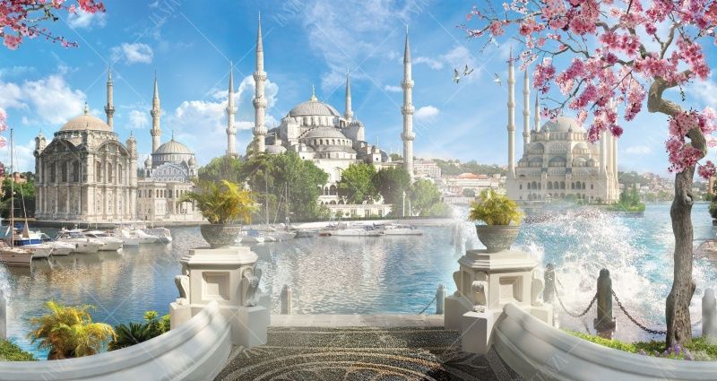 Фреска Панно Три мечети