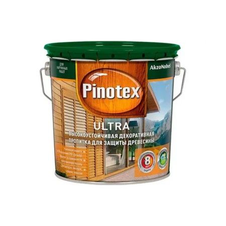 Пропитка Pinotex Ultra (Черный), 2,7 л