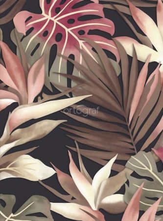 Тропические листья Art.33596