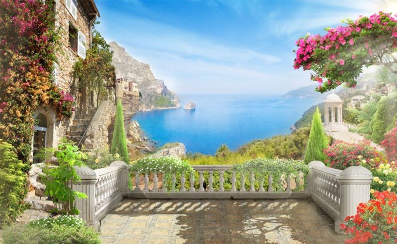 Фреска Современный Графический Дизайн 44036