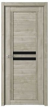 Дверь Каролина ширина 60 см Софт Тач Стекло черное