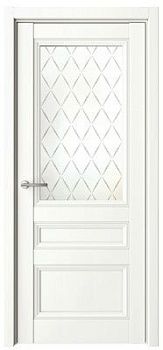 Дверь Византия ширина 70 см Винил Стекло мателюкс "Лорд"