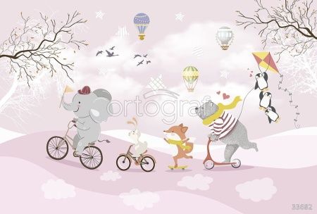 Фреска Покатушки Art.33682