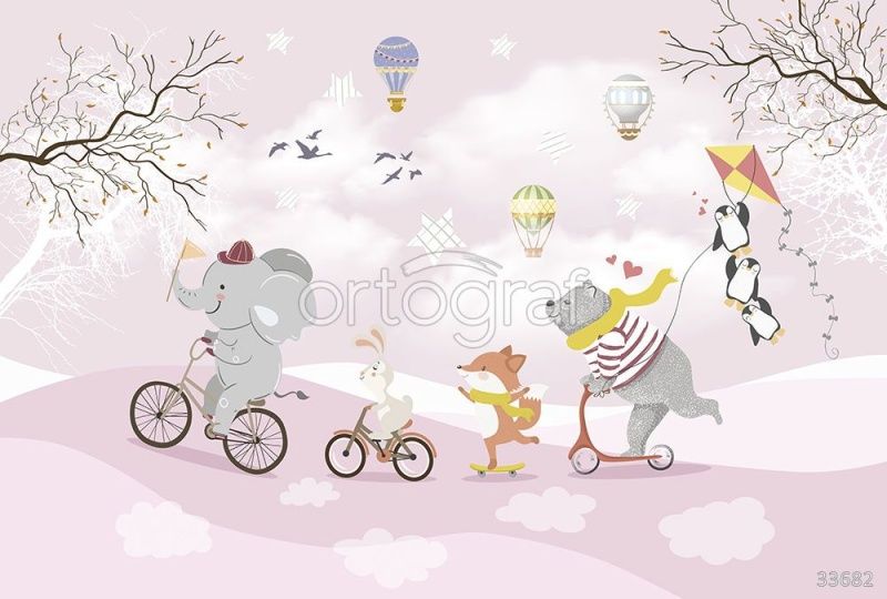 Фреска Покатушки Art.33682