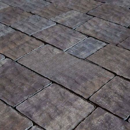 Тротуарная плитка STEINGOT Гранито Штайн Браун Верхний прокрас 60 мм