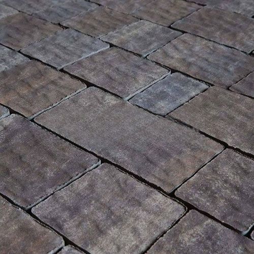 Тротуарная плитка STEINGOT Гранито Штайн Браун Верхний прокрас 60 мм