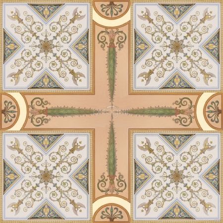 Фреска Потолок в стиле Барокко Art.30950