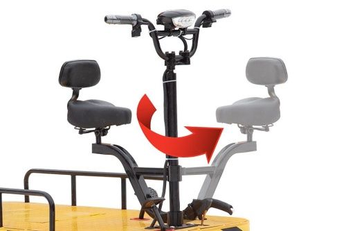 Платформенная тележка электрическая RuTrike СКЛАД 1500