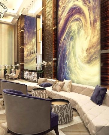 Фреска Elementum Небесная абстракция.  EL_029_col1