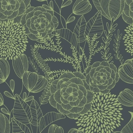 Флизелиновые обои Aura Magic Flowers 0.53x10.05 арт.FD25855