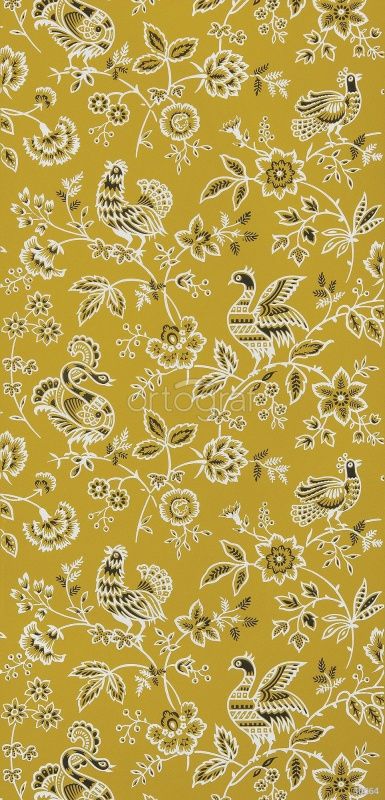 Фреска Орнамент с петухами Art.30064
