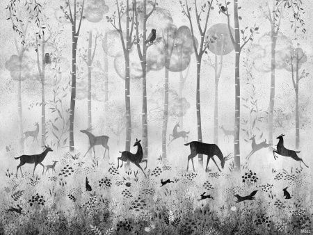 Фреска Лесные олени Art.34511