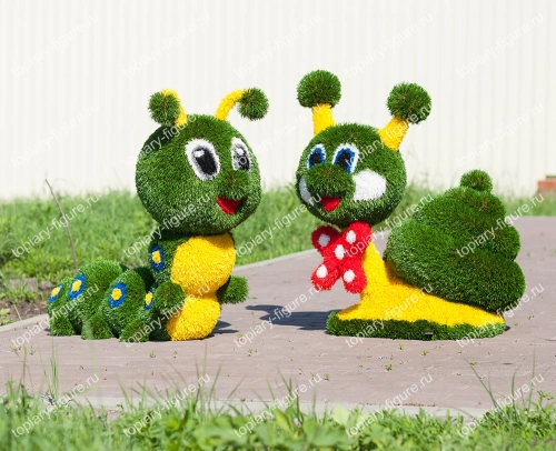 Улитка с бантом малая 85см