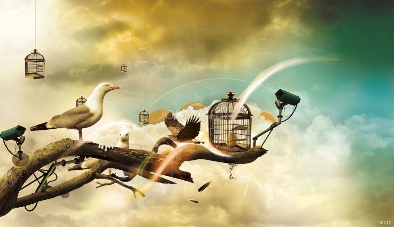 Сюрреалистичная сцена Art.30215