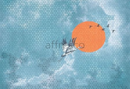 Оранжевое солнце, арт. ID136174