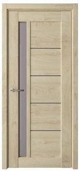 Дверь Мехико ширина 80 см ЦПЛ ТЛ Стекло мателюкс бронза