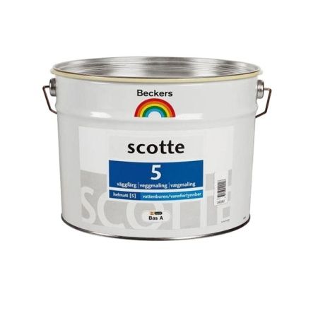 Краска латексная для стен и потолков Beckers Scotte 5, 9 л