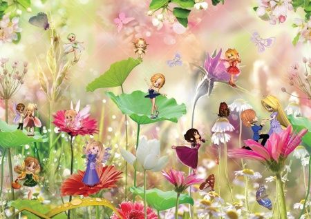 Фреска Панно-фотообои Феи