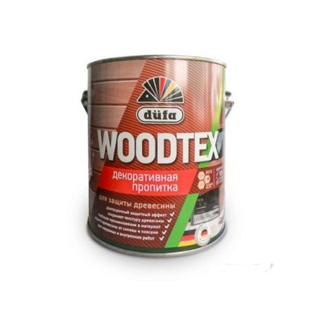 Dufa Woodtex Алкидная пропитка с твердым воском (Белый), 3 л