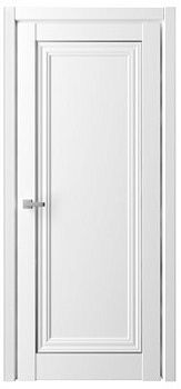 Дверь Прадо-2 ширина 80 см Винил ПГ Молдинг серебро