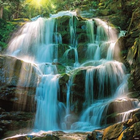 Лесной водопад Art.33461