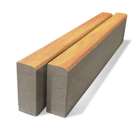 Бордюр тротуарный BRAER БР 100.20.8  Рассвет Верхний прокрас