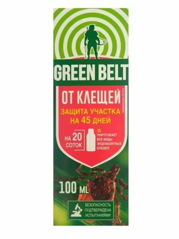 Концентрат от клещей GREEN BELT 100 мл