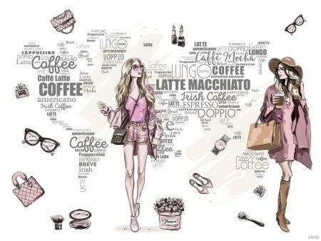 Стильные девушки Art.34635