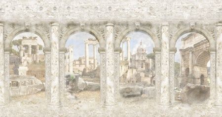 Фреска Арки и античные развалины